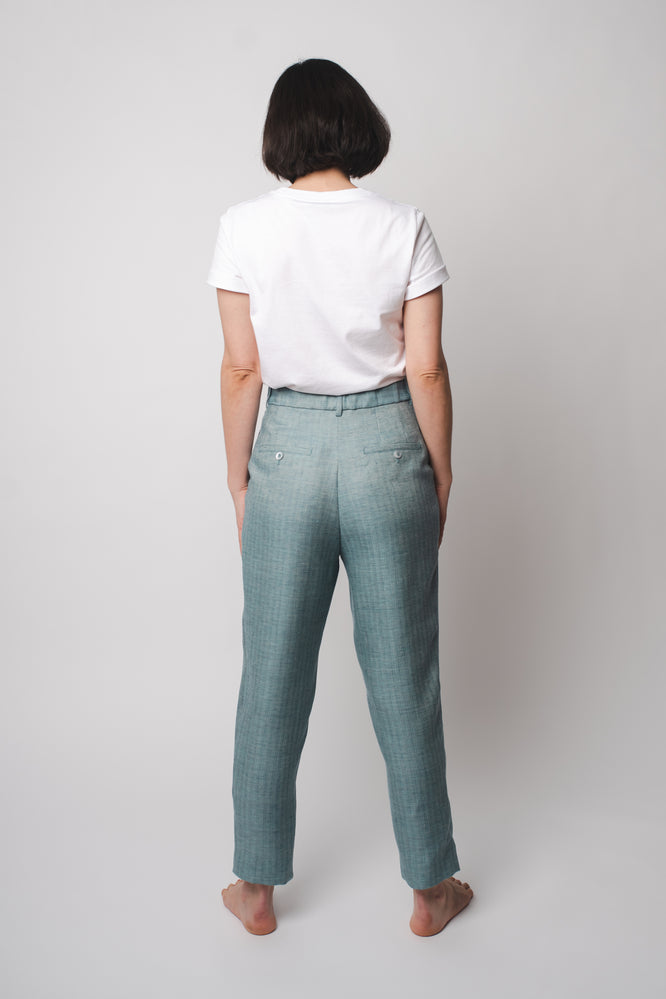 MEL PANTS PEACOCK GREEN - WE BANDITS