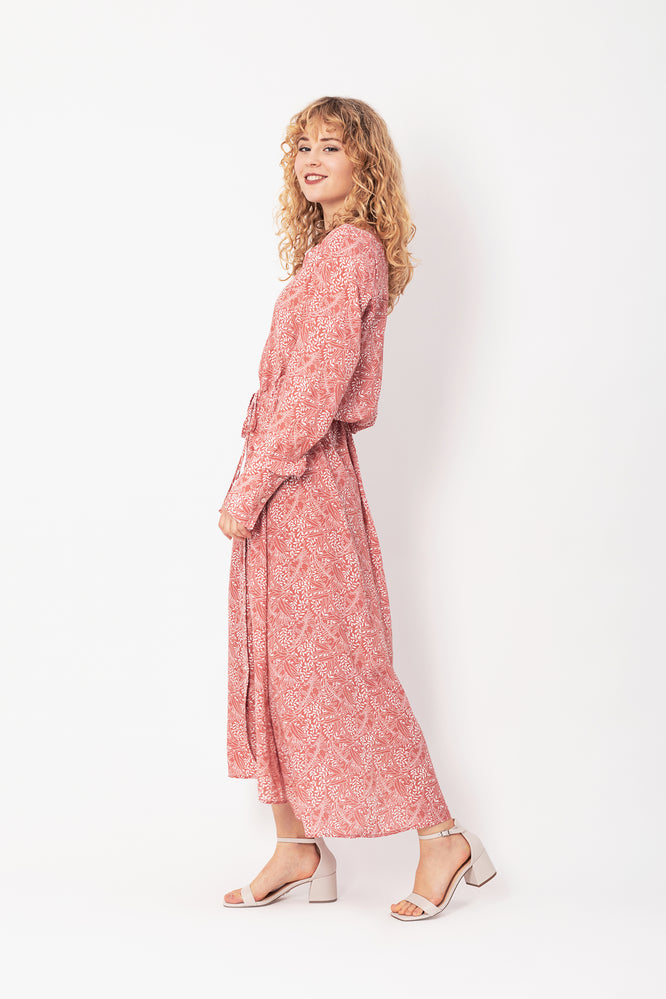 ALEXANDRA DRESS MEADOW DESERT ROSE - WE BANDITS