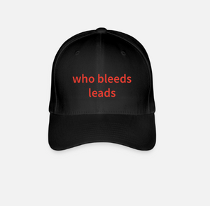 WHO BLEEDS CAP BLACK/RED - WE BANDITS