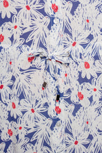 Load image into Gallery viewer, ALEXANDRA DRESS FLOWER DRAWING BLUE - WE BANDITS
