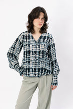 Load image into Gallery viewer, CHIARA BLOUSE STALACTITE BLUE - WE BANDITS
