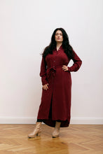 Load image into Gallery viewer, HAYA DRESS BORDEAUX RED - WE BANDITS
