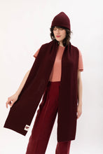 Load image into Gallery viewer, LOLA SCARF BORDEAUX RED  - WE BANDITS
