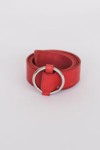 Load image into Gallery viewer, SIA LEATHER BELT RED - WE BANDITS
