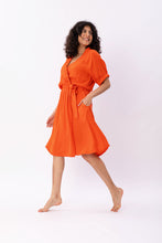 Load image into Gallery viewer, TAYLOR DRESS EMBER ORANGE - WE BANDITS

